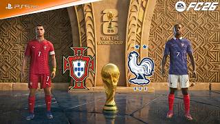 FC 26 - Portugal vs France | FIFA World Cup | Bernardo Silva vs Ousmane Dembélé epic battle
