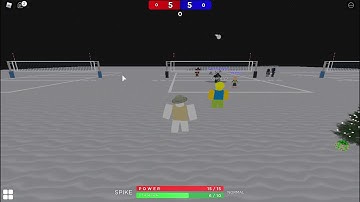Skyball serve Roblox Volleyball 4.2