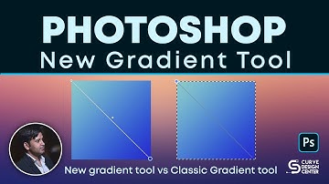 Adobe Photoshop 2024 Gradient Tool (New Update) | New gradient tool vs Classic Gradient tool