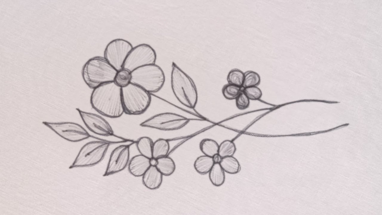 Very Easy Hand Embroidery l Hand Embroidery Beautiful Flower Design Tutorial l Basic stitches