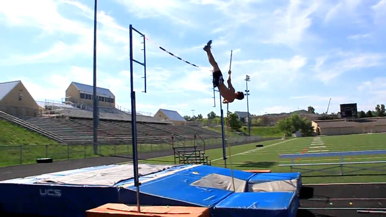 me pole vaulting YouTube