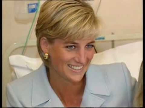 Princess Diana at the Royal Brompton Hospital - YouTube