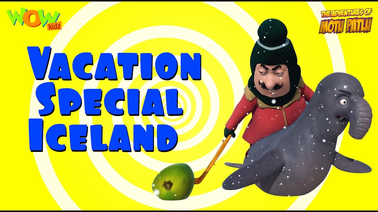 Motu Patlu Cartoons In Hindi   Animated cartoon  Iceland compilation  Wow Kidz