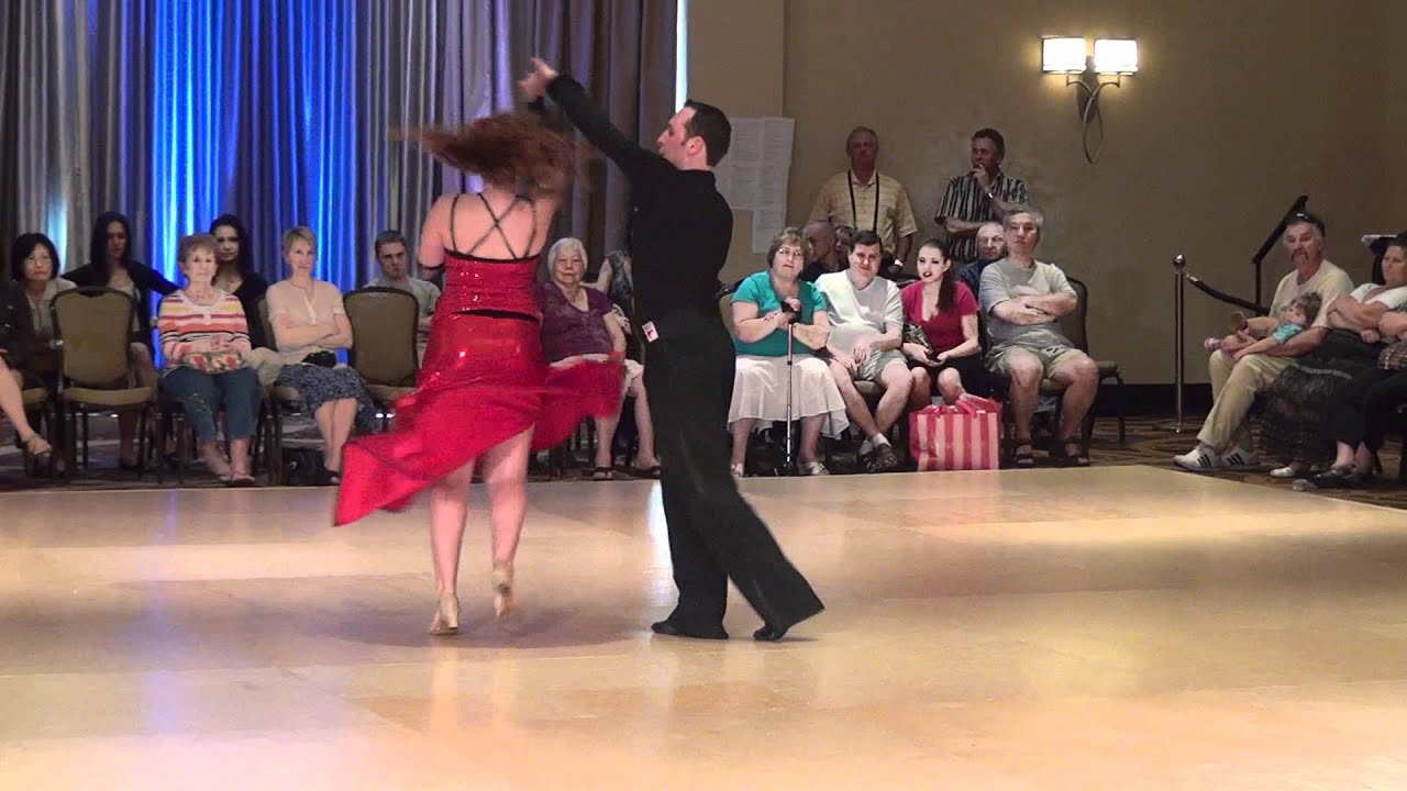 Laura and Vasily Show Paso at Dance Fever Spring Showcase 2012