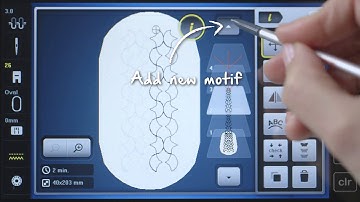 Tutorial on the BERNINA 790: Embroidering borders