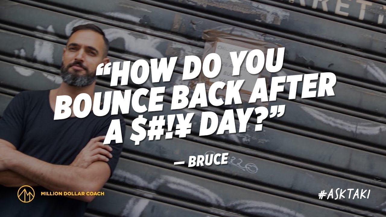 How to Bounce Back After a S#!¥ Day - YouTube
