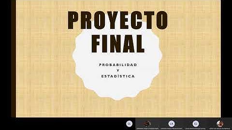 Parte 1 - Video del Proyecto Final de Probabilidad y Estadística