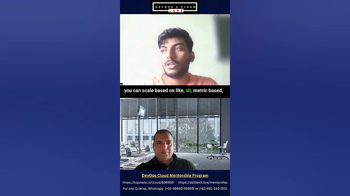 Autoscaling Importance in project - DevOps Engineer Mock #interview #devops #cloud #mentorship #aws