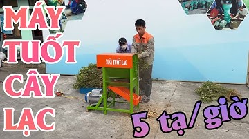 Máy Tuốt Lạc 2022 Năng Suất 5 Tạ Mỗi Giờ Nhỏ Gọn Tiện Lợi Giá Tốt Nhất .