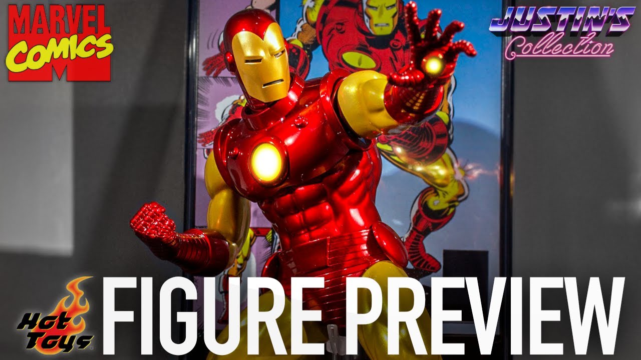 Hot Toys Iron Man Comic Version Hono Studio - Figure Preview