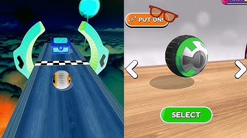 ♦️⚽♦️Going Balls, SpeedRun Vs Reverse Video Gameplay Part 283