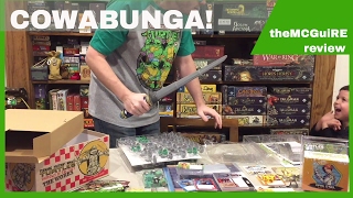 TEENAGE MUTANT NINJA TURTLES Shadows Of The Past Board Game: THE WORKS Unboxing
