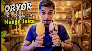 Mango Juice And Oryor Milk Shake 🥂🍹 | Food & Road