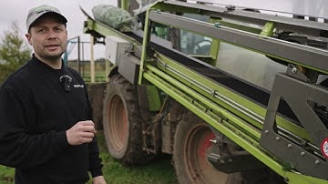 TREE TECH - Fast Net and Packing Machine for christmastrees