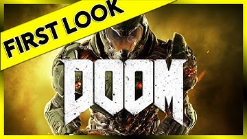First Look At - Doom (2016 PC Gameplay Ultra Violence Difficulty)