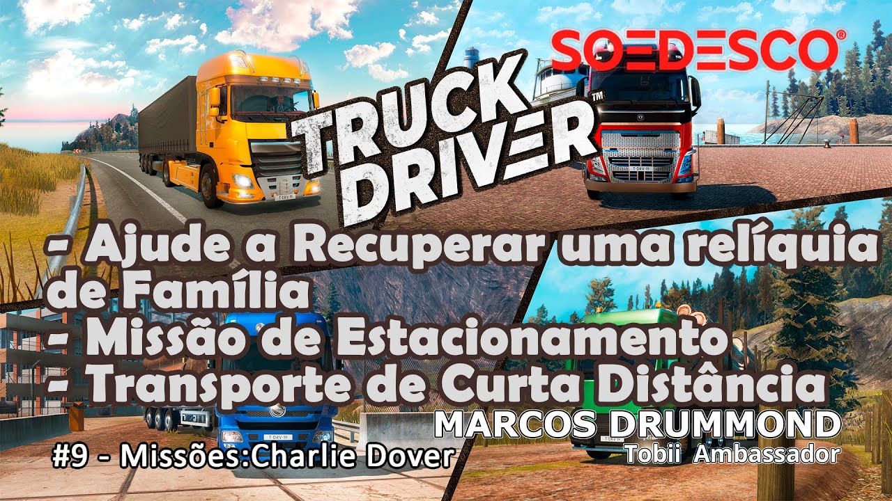 Truck Driver # 8 - Charlie Dover: ''Uma Iguaria Venenosa'' - Conhecem este  jogo? 