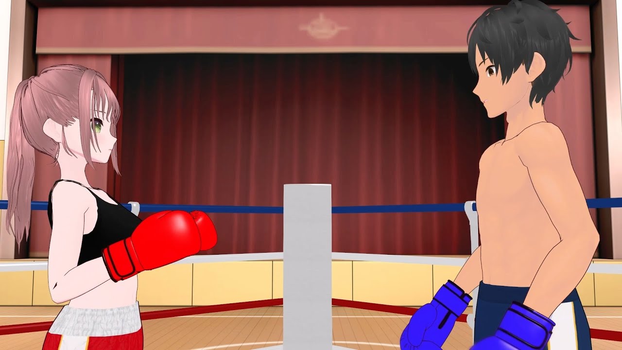 [MMD Mixed Boxing] Match (First half) - YouTube