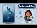 Water Reflection Effect in Canva ( free )| Easy Photo & Text Tutorial 2025 #canva