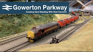 Modelling Concrete Hard Standing | The Gowerton Parkway Method