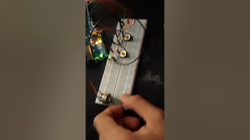 Control de Intensidad de LED con Potenciómetro y PushButtons Interconexión Arduino + Python