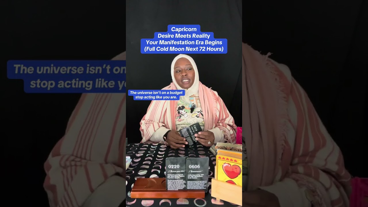 Козерог — вступаем в эпоху своего воплощения | Полная холодная луна + ваши следующие 72 часа