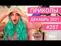 😂 ЛУЧШИЕ ПРИКОЛЫ ДЕКАБРЬ 2021 | Я РЖАЛ ДО СЛЕЗ | Выпуск №257