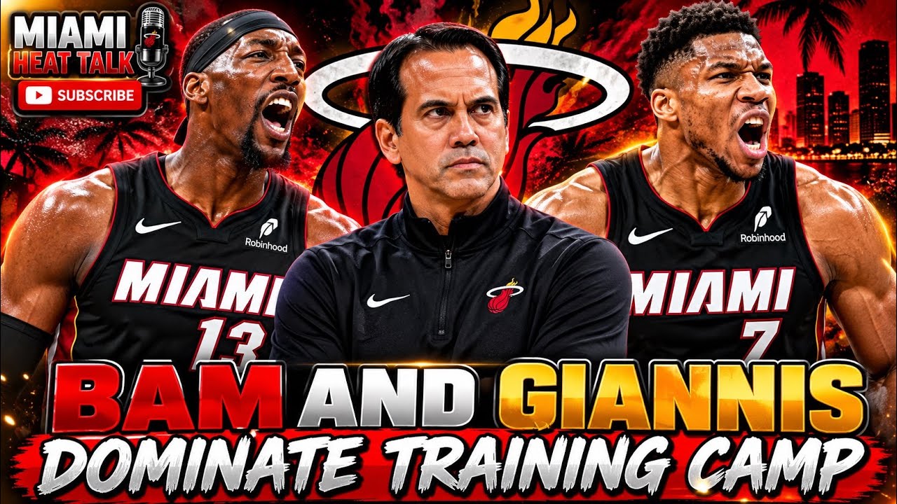 🔥 BAM & GIANNIS DOMINATE HEAT TRAINING CAMP! SPO HAS MIAMI LOOKING SCARY! 😱🏀