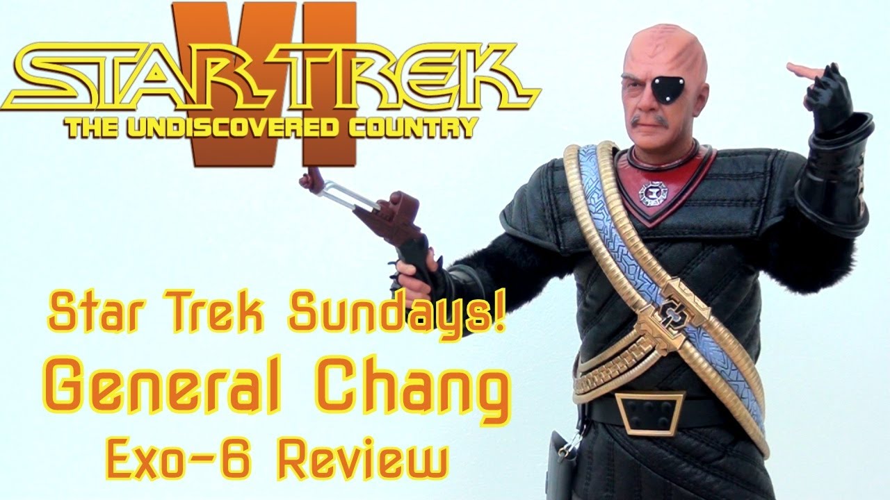 Обзор фигурки Exo-6 в масштабе 1/6 от Star Trek Sunday! General Change