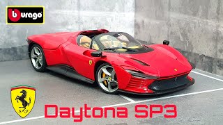 REVIEW: Bburago Signature 1:18 Ferrari Daytona SP3 - Rosso Corsa