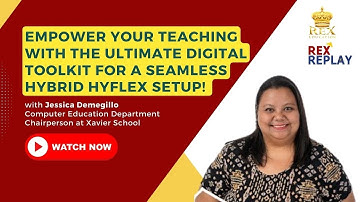 Empower your teaching with the ultimate digital toolkit for a seamless Hybrid Hyflex setup!