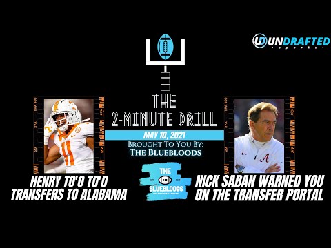 The Two-Minute Drill (5/10): Henry To'o To'o Transfers to Alabama | The Bluebloods