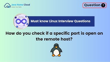 How to Check if a Port is Open on a Remote Host | #devops #linux #interview #questions #aws #series