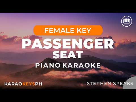 Video thumbnail for Passenger Seat - Stephen Speaks