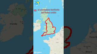 el verdadero territorio del Reino unido #reinounido🇬🇧 #territorio #paises .