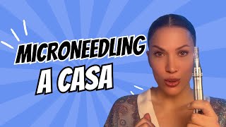 Microneedling a casa il primo in Italia tutorial completo.