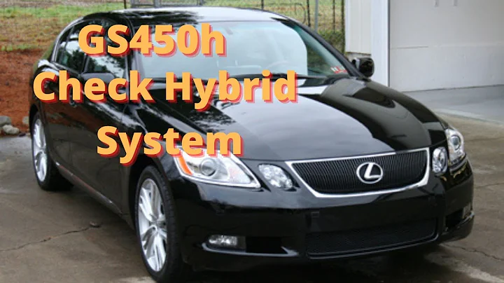 Sửa chữa và tái sử dụng pin Lexus GS450h: Kiểm tra hệ thống hybrid 2007