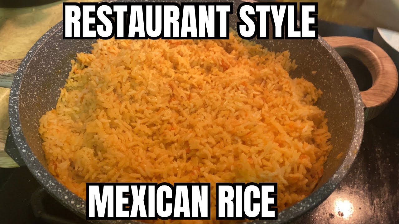RESTAURANT STYLE MEXICAN RICE EASY AT HOME