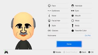 How to make a Dr. Phil mii
