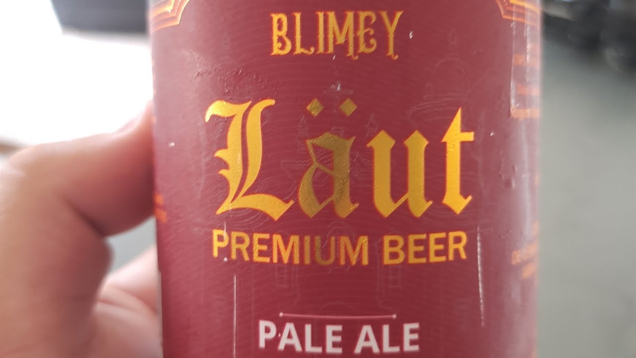 Degustação da cerveja Läut  Blimey Pale Ale 