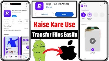 Blip App File Transfer | Blip App Kaise Use Kare | Blip App Android To Iphone 