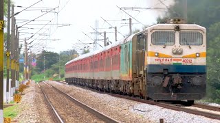 Hisar-Coimbatore Wkly Ac Express In a gradient | Runs via Banglore Division