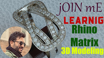 How to design 3D model of anything with important command in matrix, Rhino.