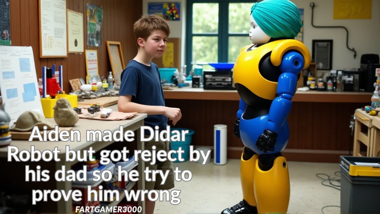 Aiden made Didar Robot but got reject by his dad, so he tries to prove ...