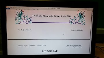 Tự học Arduino  Phần 140  Tài liệu hướng dẫn sử dụng Ethernet Shield với Blynk