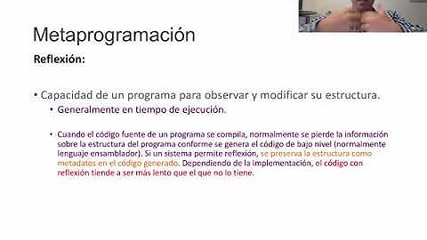 Metaprogramación ¿qué es y para qué sirve? | 5/10 | UPV