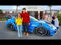 Wir Bringen Unsere Kleine Schwester Mit Einem Porsche GT3 RS Zur Schule