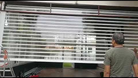Britech Automatic Polycarbonate Shutter in Bangalore