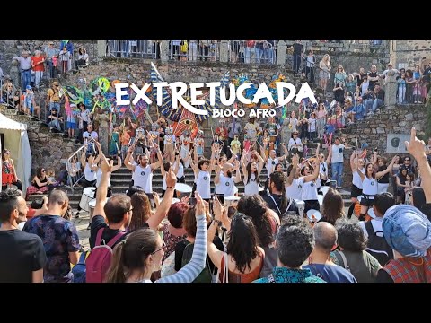 EXTRETUCADA - Pasacalles durante el WOMAD 2023 en Cáceres - BATUCADA DE EXTREMADURA