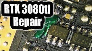 Nvidia RTX 3080Ti Graphics Card Repair. Lost to Oblivion