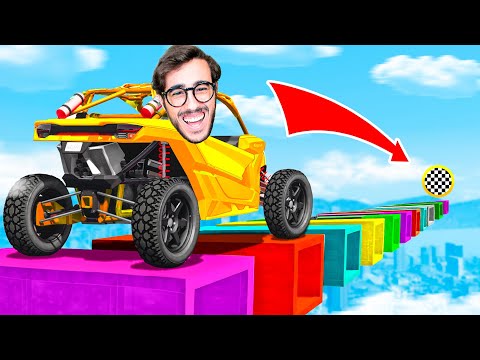 LA GARA PARKOUR COLORATO IMPOSSIBILE AL 99999% SU GTA 5!